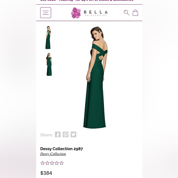 Dessy collection dress - Picture 6 of 6